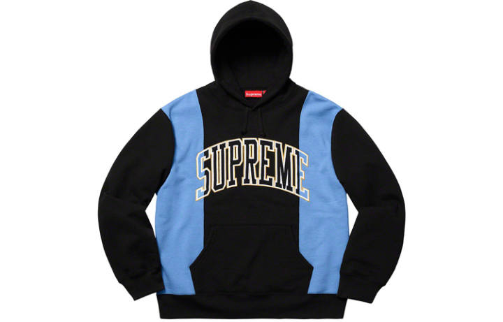 Supreme Supreme Paneled Arc Hooded Sweatshirt