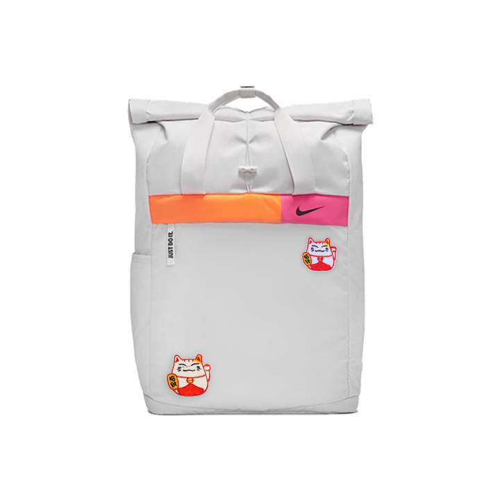 Nike Nike Fabric Backpack Unisex Light Silver Gray
