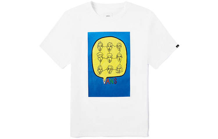 Vans Asia Artist Collaboration Edition T Shirt Men's White