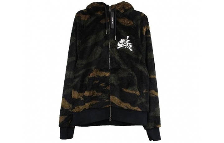 Jordan Jordan Sweatshirts Men's Hooded Moderate Cardigan