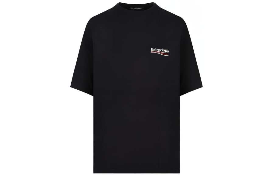 Balenciaga Logo Print T Shirt
