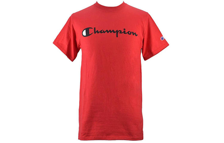 Champion Champion T Shirt US Version Unisex Red