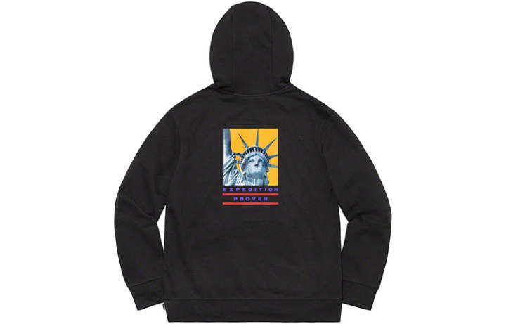 Supreme Supreme X The North Face Statue Of Liberty Hooded Sweatshirt