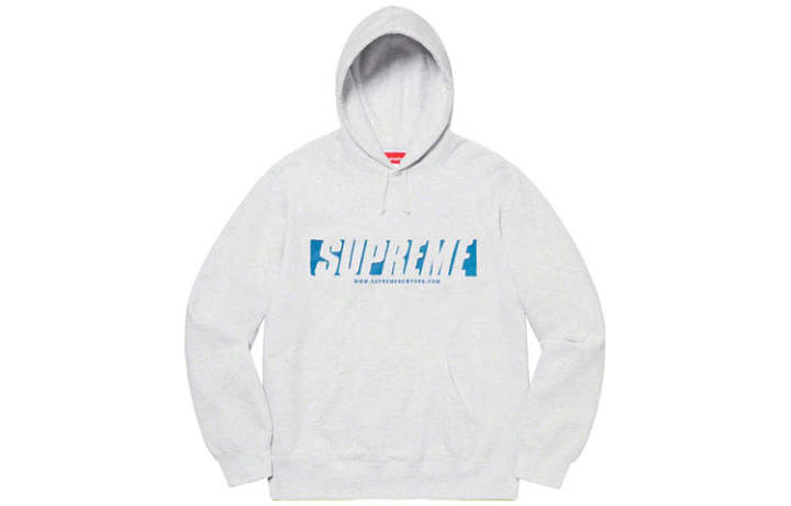 Supreme Supreme Reflective Cutout Hooded Sweatshirt