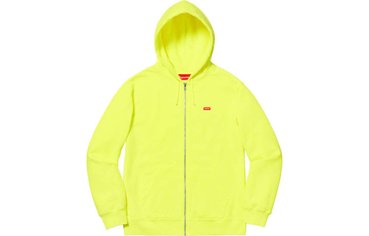 Supreme Supreme Small Box Zip Up Sweatshirt SS19