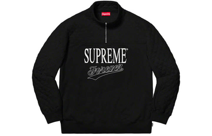 Supreme Supreme Forever Half Zip Sweatshirt