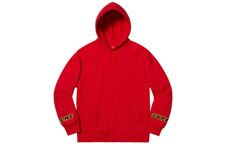 Supreme Supreme Wrist Logo Hooded Sweatshirt