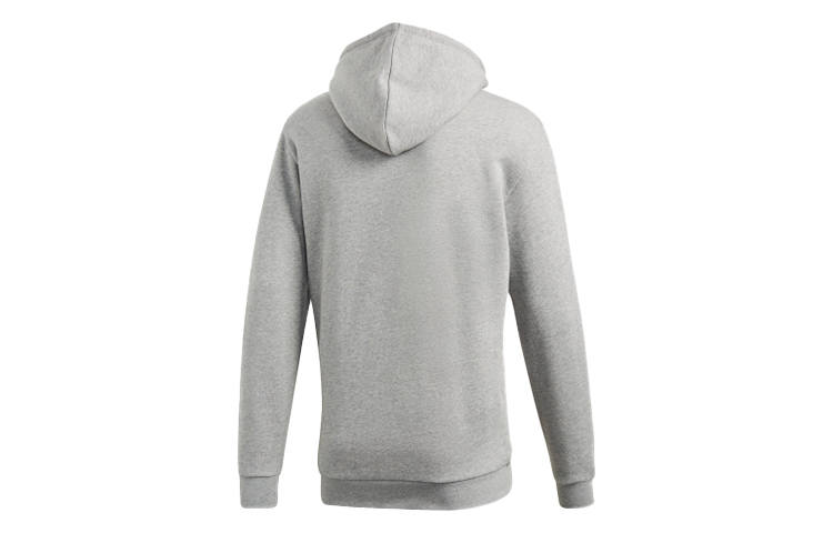 Adidas Originals Trefoil Sweatshirts Men's Light Gray Hooded Moderate Regular