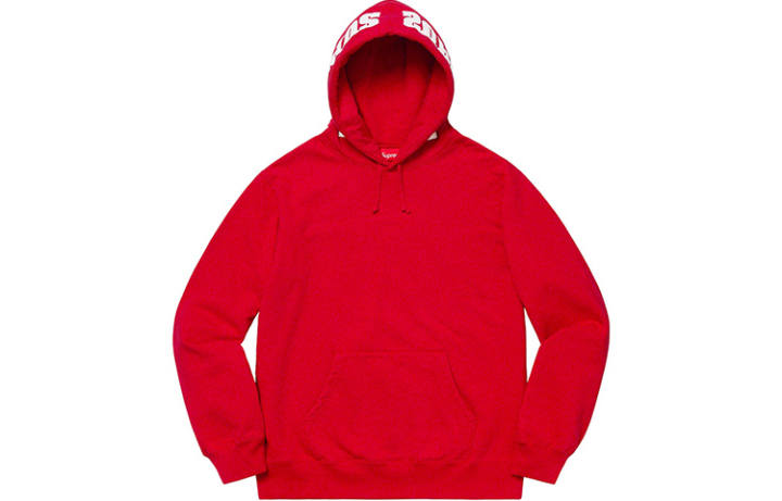 Supreme Supreme Mirrored Logo Hooded Sweatshirt FW19