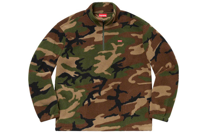 Supreme Supreme Polartec Half Zip Pullover