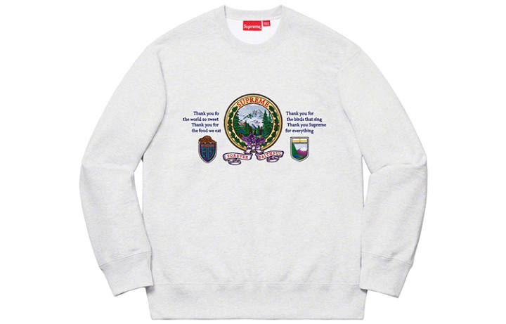 Supreme Supreme Mountain Crewneck