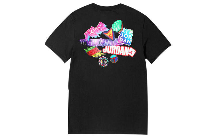 Jordan Jordan All Star T Shirts Men's Crew Neck Moderate Straight Fit