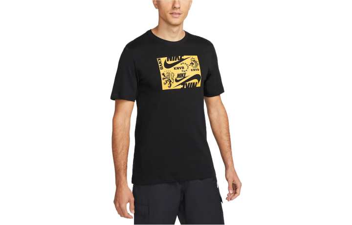 Nike Nike T Shirts Men's Black Crew Neck Moderate Other