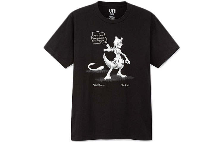 UNIQLO Daniel Arsham X Pokemon X UNIQLO Crystal MewTwo Tee