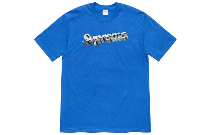 Supreme Supreme Chrome Logo Tee