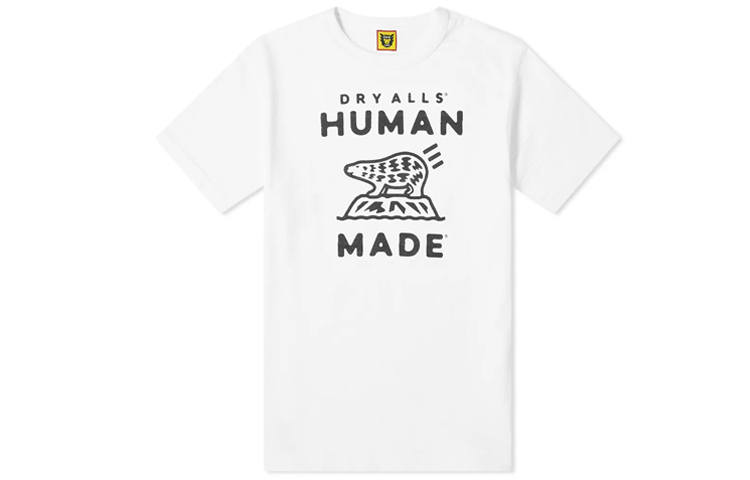 HUMAN MADE T Shirts Unisex Crew Neck Moderate