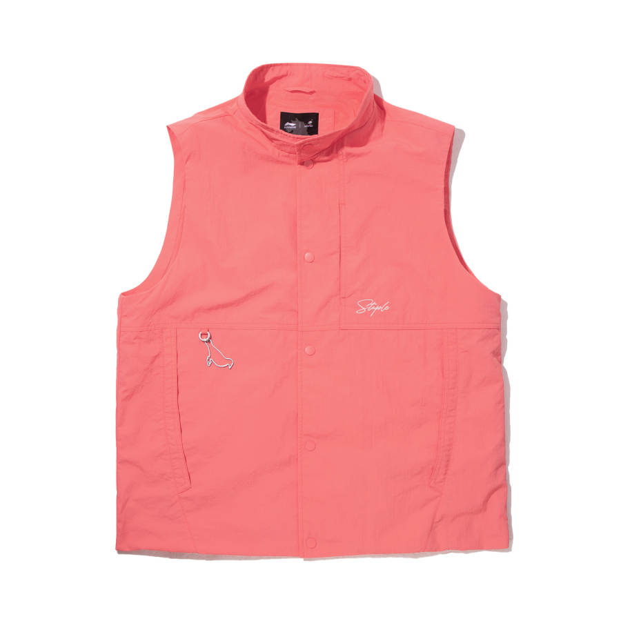 Li-Ning Li Ning x Staple Vest Men's Bright Orange Red