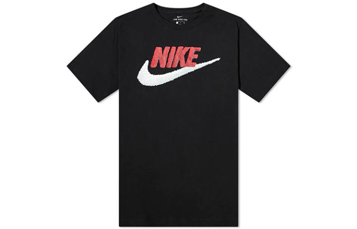 Nike Nike T Shirts Men's Crew Neck Moderate Straight Fit