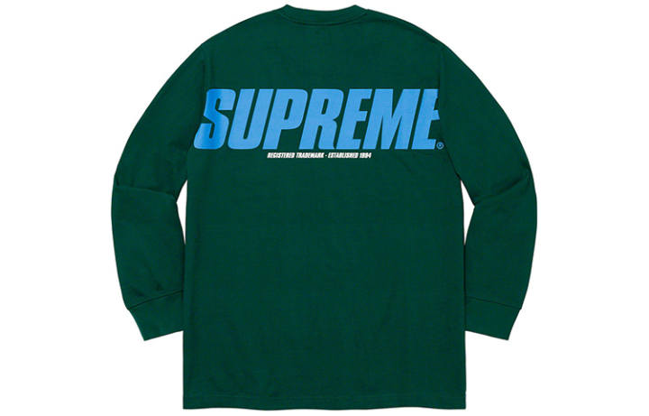 Supreme Supreme Trademark L/S Top