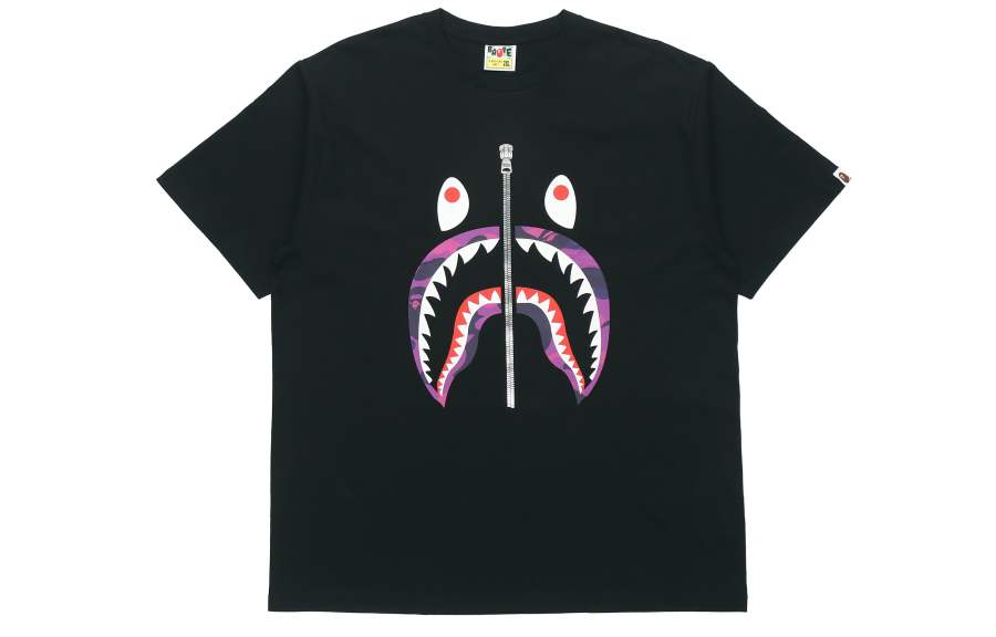 A BATHING APE Shark Series T Shirt Unisex