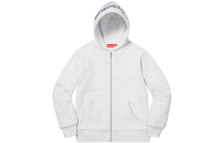 Supreme Supreme Thermal Zip Up Sweatshirt