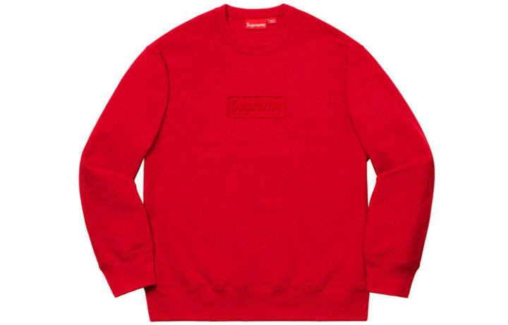 Supreme Supreme Cutout Logo Crewneck