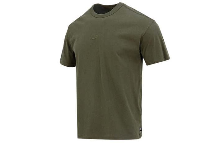 Nike Nike Drop Shoulder Sleeve T-Shirt Men's Army Green