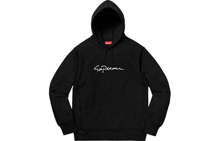 Supreme Supreme Classic Script Hooded Sweatshirt