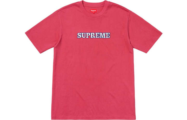 Supreme Supreme Floral Logo Tee