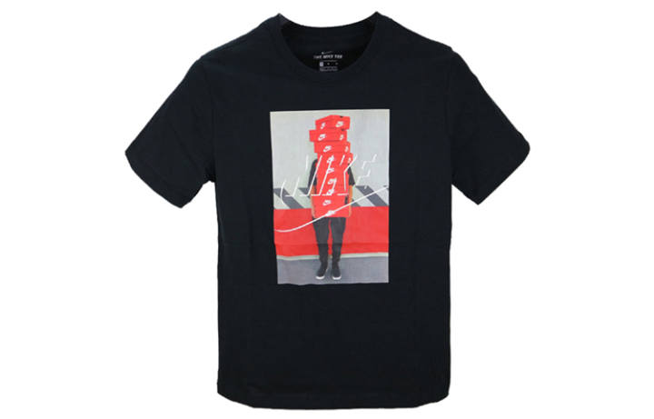 Nike Nike Set-in Sleeve T-Shirt Men's Black