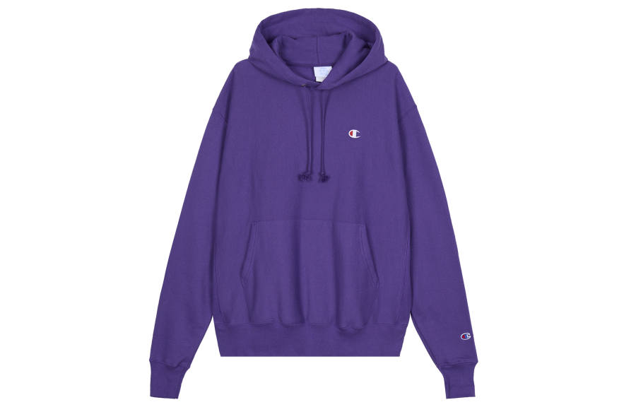 Champion Champion Fleece lined Sweatshirt US Version Unisex Purple