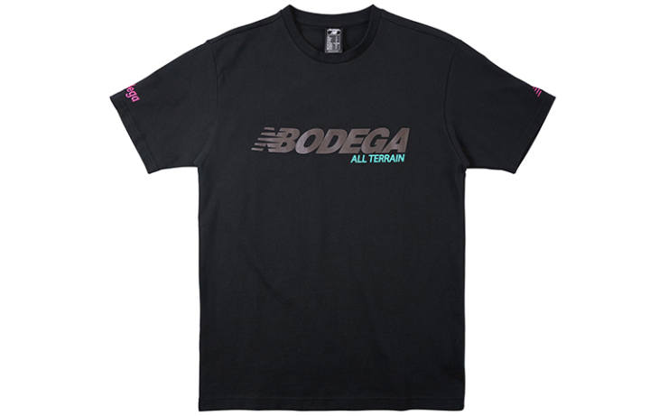 New Balance New Balance New Balance X Bodega T Shirt Asian Version Men's Black