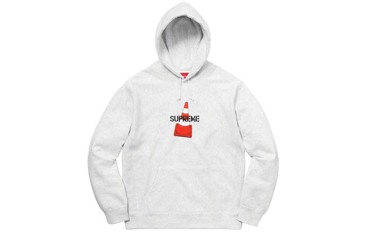 Supreme Supreme FW19 Week 1 Cone Hooded Sweatshirt Unisex Gray