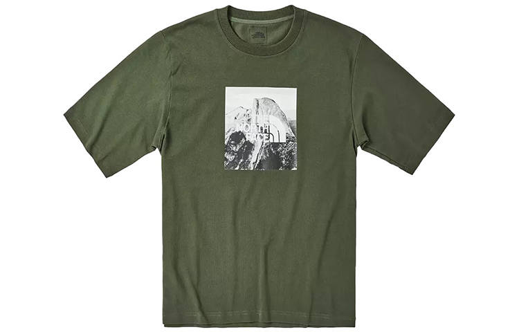THE NORTH FACE T Shirts Unisex Crew Neck Moderate Straight Fit
