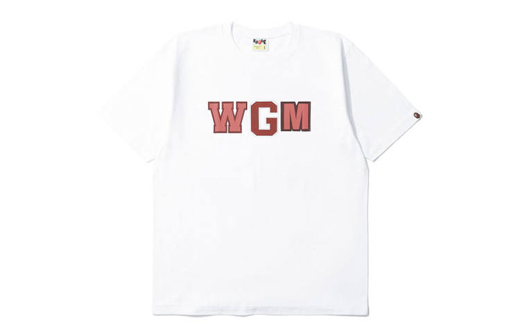 A BATHING APE Bape Color Camo Wgm Milo Shark Tee