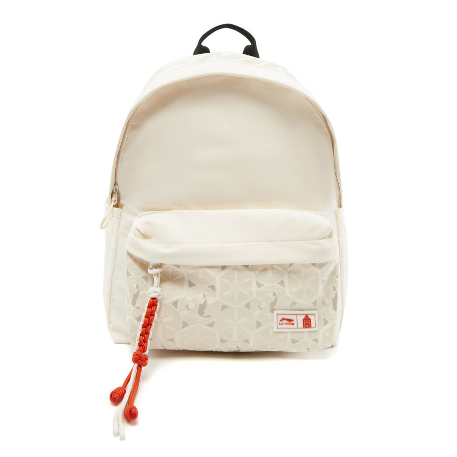 Li-Ning Li Ning × The Palace Museum, Collaboration China Culture Collection Polyamide Backpack Unisex Ivory