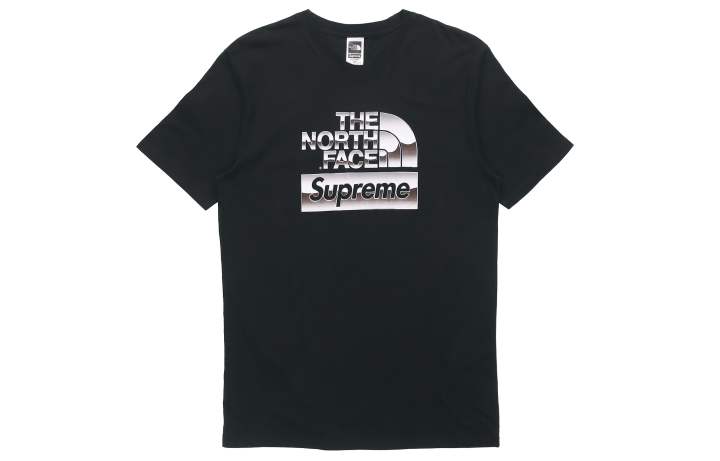 Supreme Supreme tnf metallic logo T-shirt