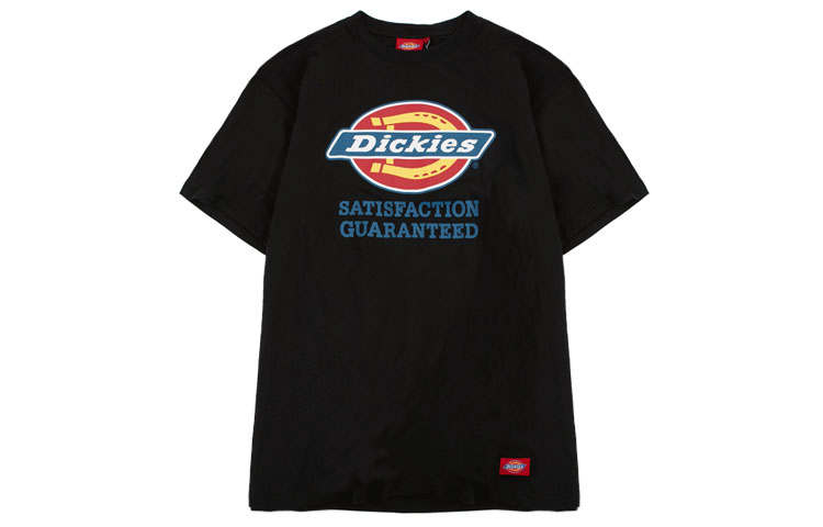 Dickies T Shirts Men's Crew Neck Moderate Straight Fit