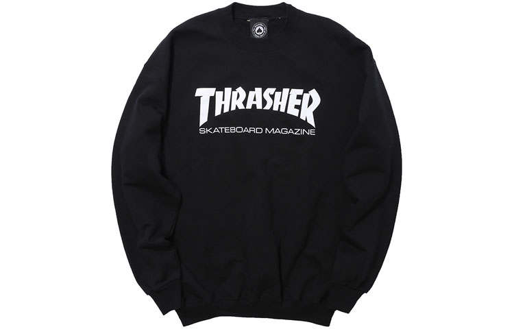 Thrasher Sweatshirts Unisex Crew Neck Thickened Heavyweight
