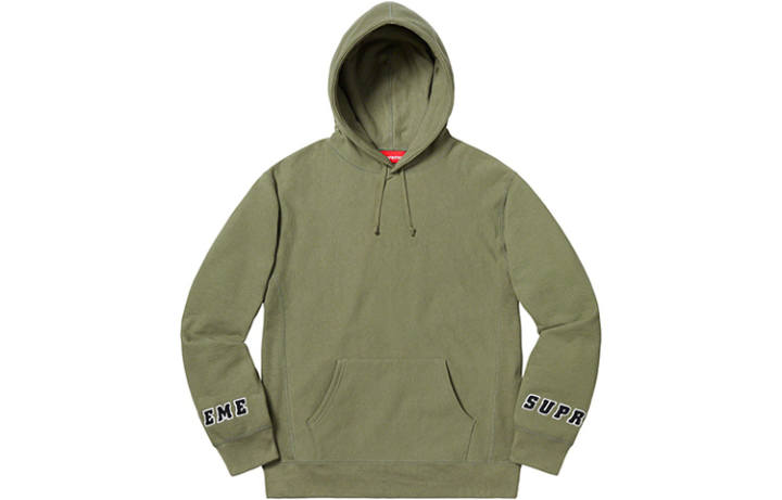 Supreme Supreme Wrist Logo Hooded Sweatshirt