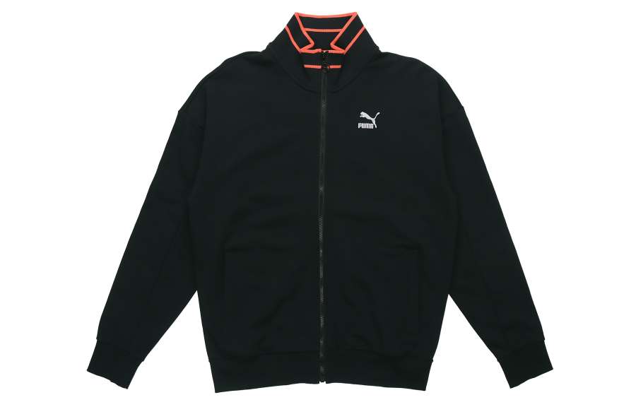 PUMA TFS Sweatshirts Men's Stand Collar Moderate Cardigan