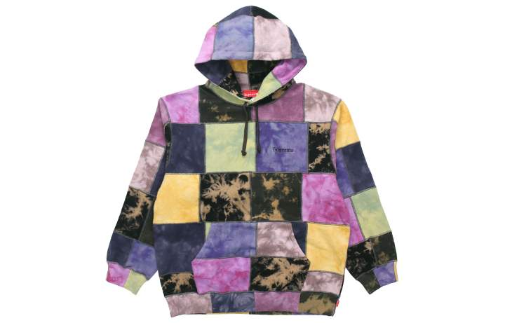 Supreme Supreme Patchwork Hooded Sweatshirt