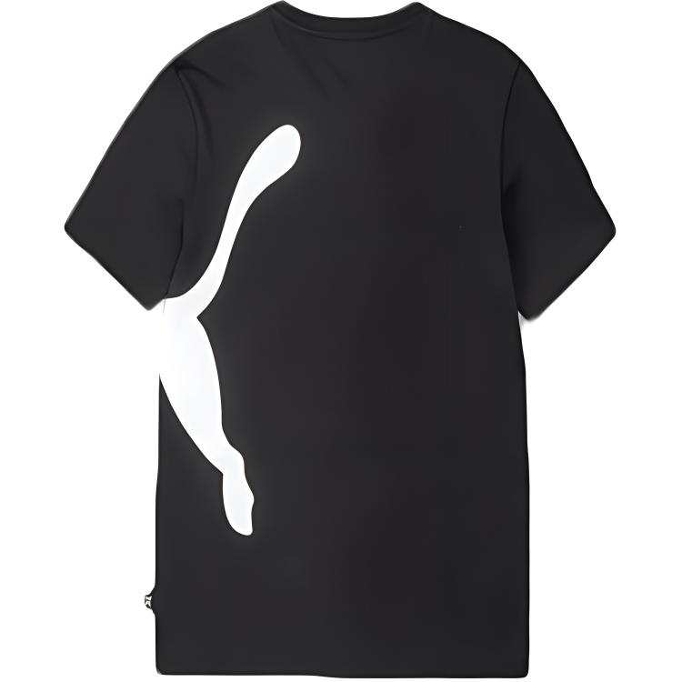 PUMA T Shirts Men's Crew Neck Moderate Straight Fit
