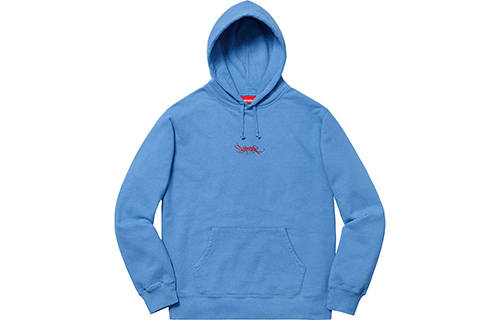 Supreme Supreme Tag Logo Hooded Sweatshirt