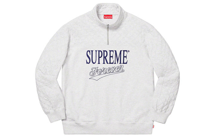 Supreme Supreme Forever Half Zip Sweatshirt