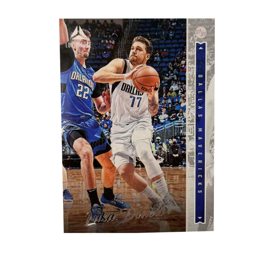 PANINI 2021 22 Mavericks, Luka Doncic, Team Leader, Anniversary Collection Ticket Sports Cards 1 Pc