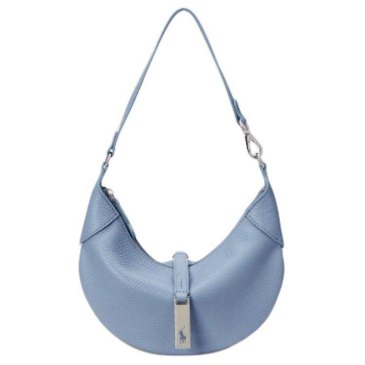 Polo Ralph Lauren Polo Ralph Lauren Polo ID Leather Shoulder Bag Mini Women's Blue