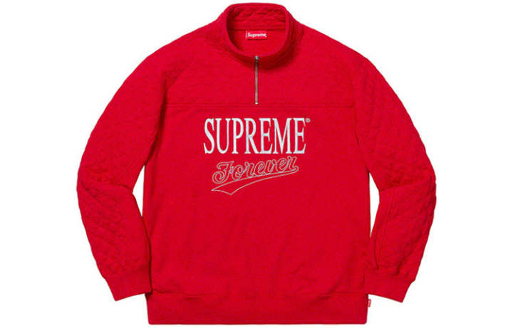 Supreme Supreme Forever Half Zip Sweatshirt