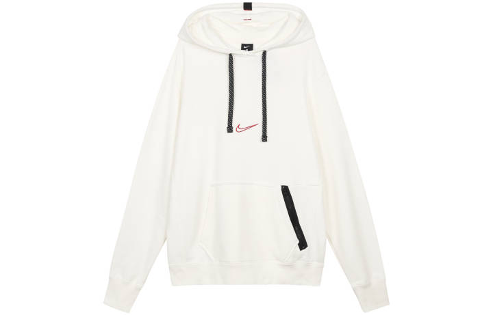 Nike Nike Sweatshirts Men's White Hooded Moderate Regular