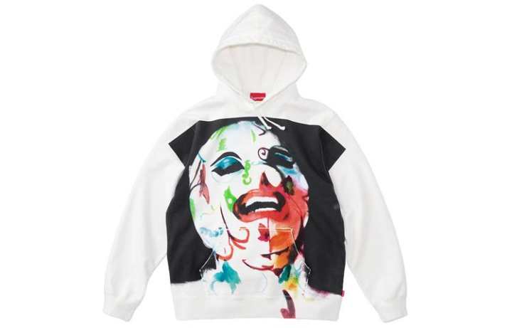 Supreme Supreme Leigh Bowery Airbrushed Hooded Sweatshirt